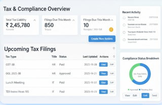 GST & tax compliance 